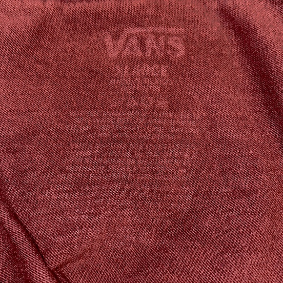 Vans Off the Wall Red T-Shirt - Picture 3 of 3